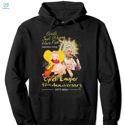 Rock Out In Style Cyndi Lauper 47Th Anniversary Tee fashionwaveus 1 5