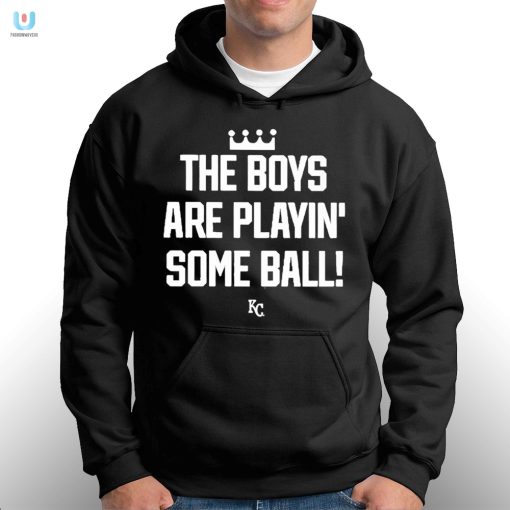 Score Big Hilarious Boys Playin Ball Royals Shirt fashionwaveus 1 2