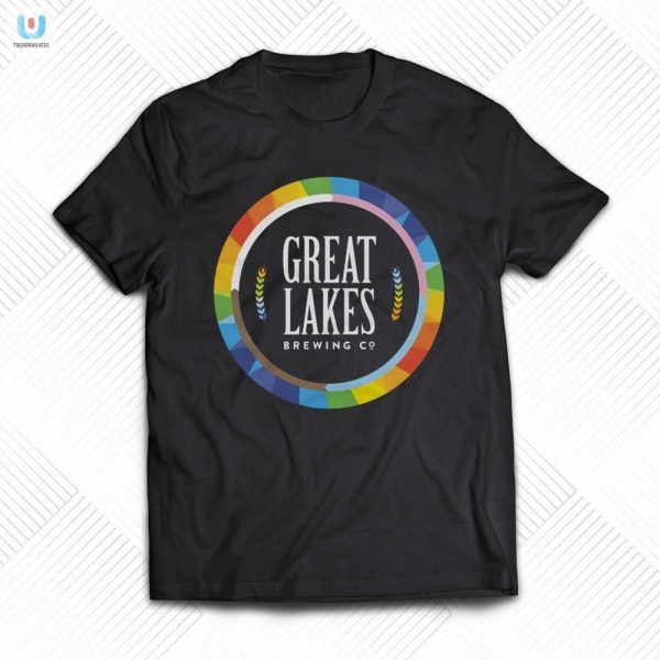 Rock Your Pride Quirky Great Lakes Brewing Circle Tee fashionwaveus 1