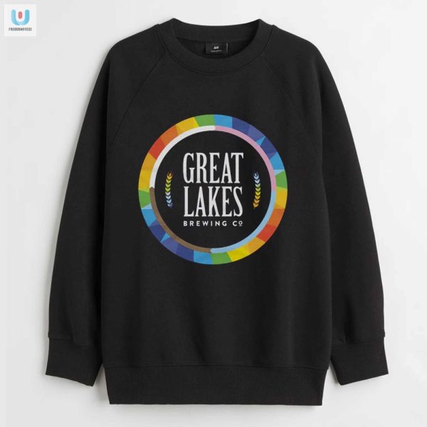 Rock Your Pride Quirky Great Lakes Brewing Circle Tee fashionwaveus 1 3