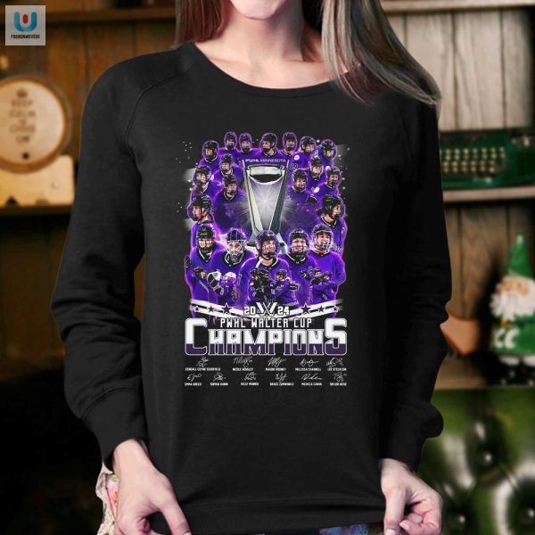 Own A Piece Of Pwhl Glory Lolworthy 2024 Champs Tee fashionwaveus 1 3