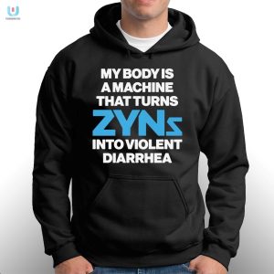 Turn Zyns To Laughs Funny Diarrhea Shirt Unique Hilarious fashionwaveus 1 2