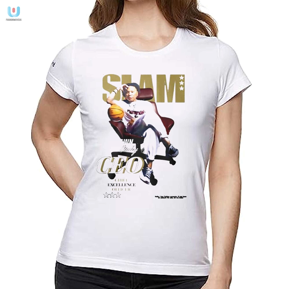 Score Laughs  Style With Aja Wilson Dawn Staley Slam Shirt