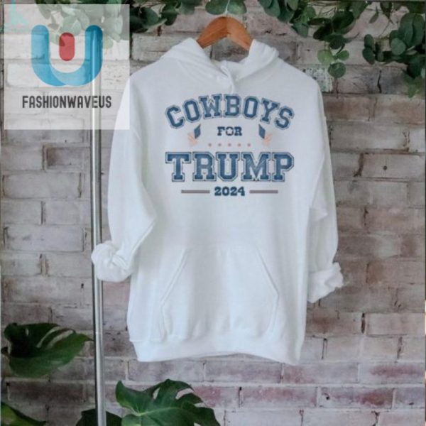 Futures Bright Cowboys For Trump 2024 Tee Funny Unique fashionwaveus 1 2