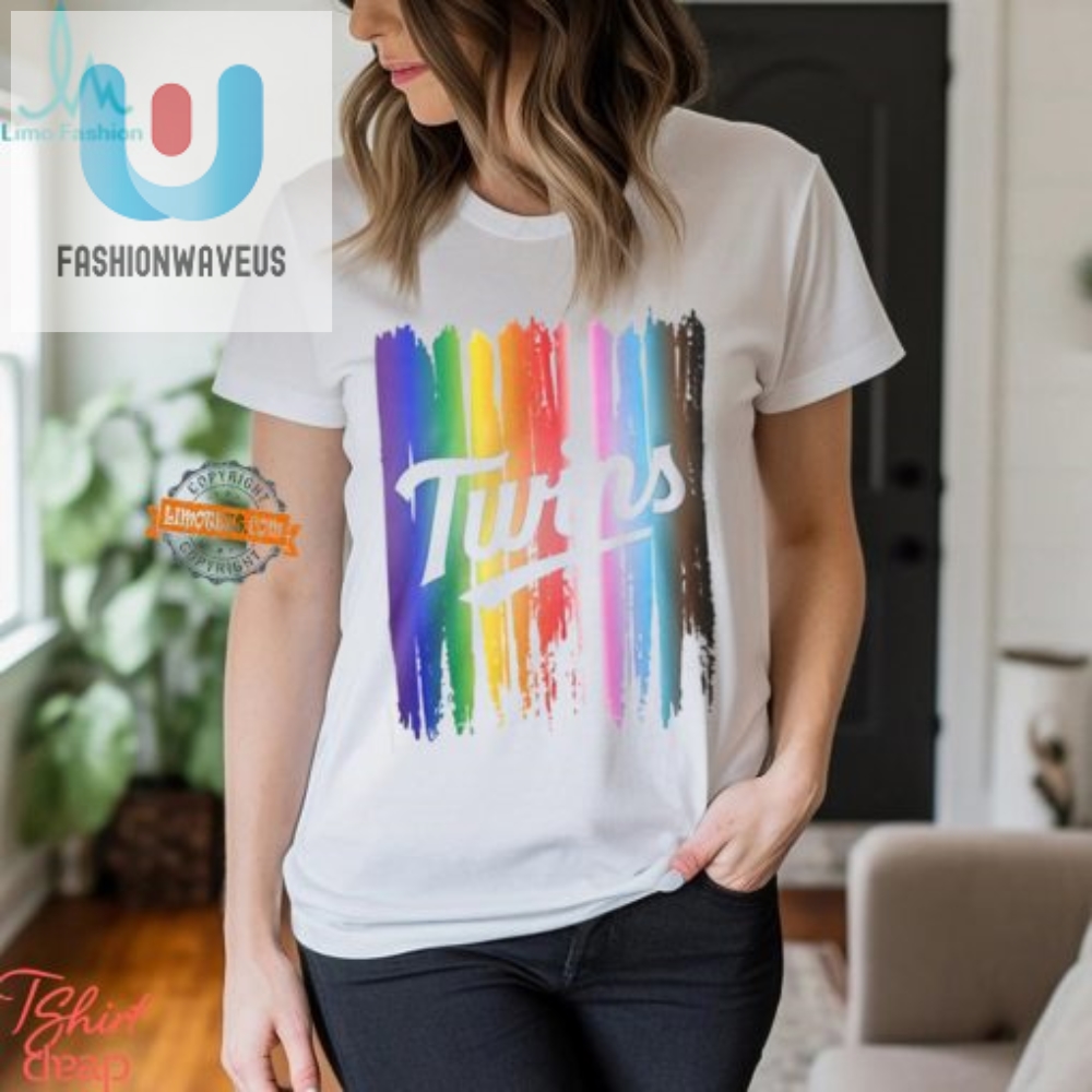 Twins Pride Day Tee  Double The Fun Double The Laughter