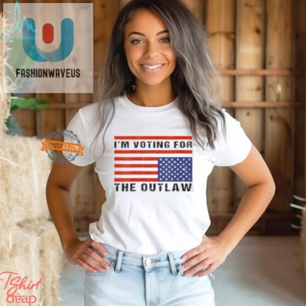 Vote Outlaw Trump 2024 Hilarious Maga Flag Shirt fashionwaveus 1 3