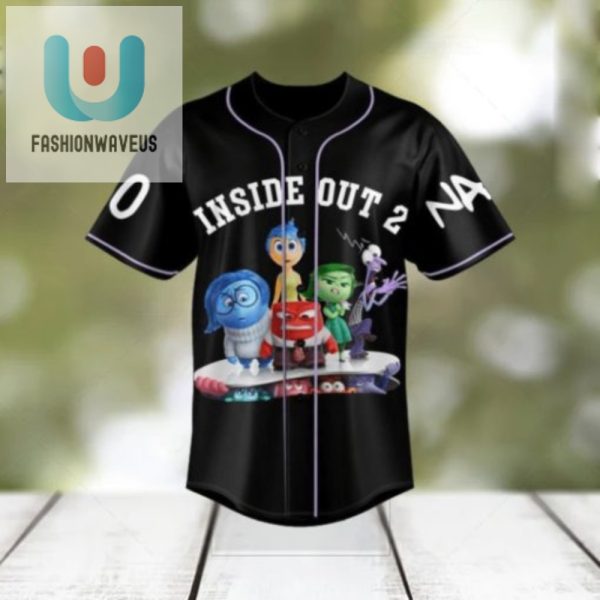 Score Laughs With Our Inside Out 2 Custom Baseball Jersey fashionwaveus 1