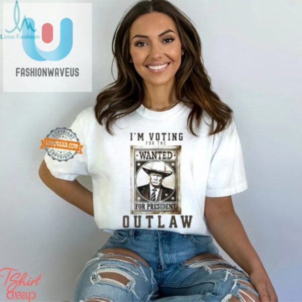 Funny Outlaw Trump 2024 Shirt Vote With Style fashionwaveus 1 2