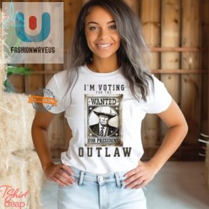 Funny Outlaw Trump 2024 Shirt Vote With Style fashionwaveus 1 3