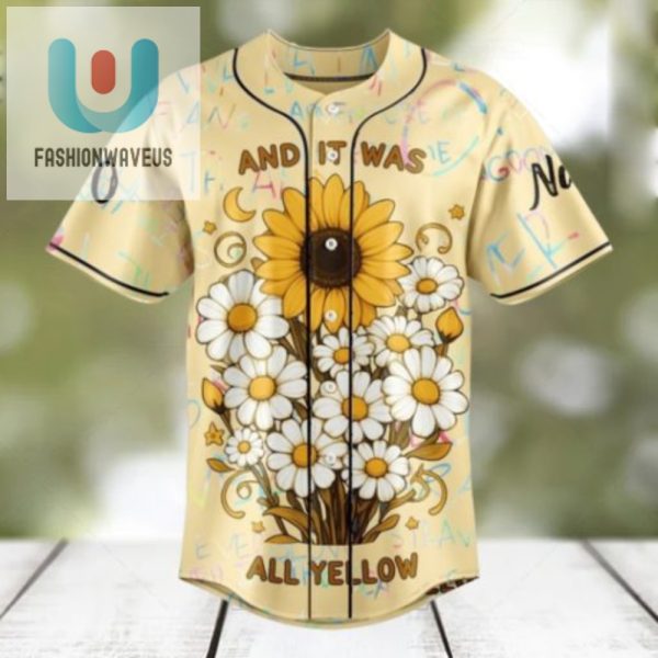 Brighten Up In Style Funny All Yellow Coldplay Jersey fashionwaveus 1