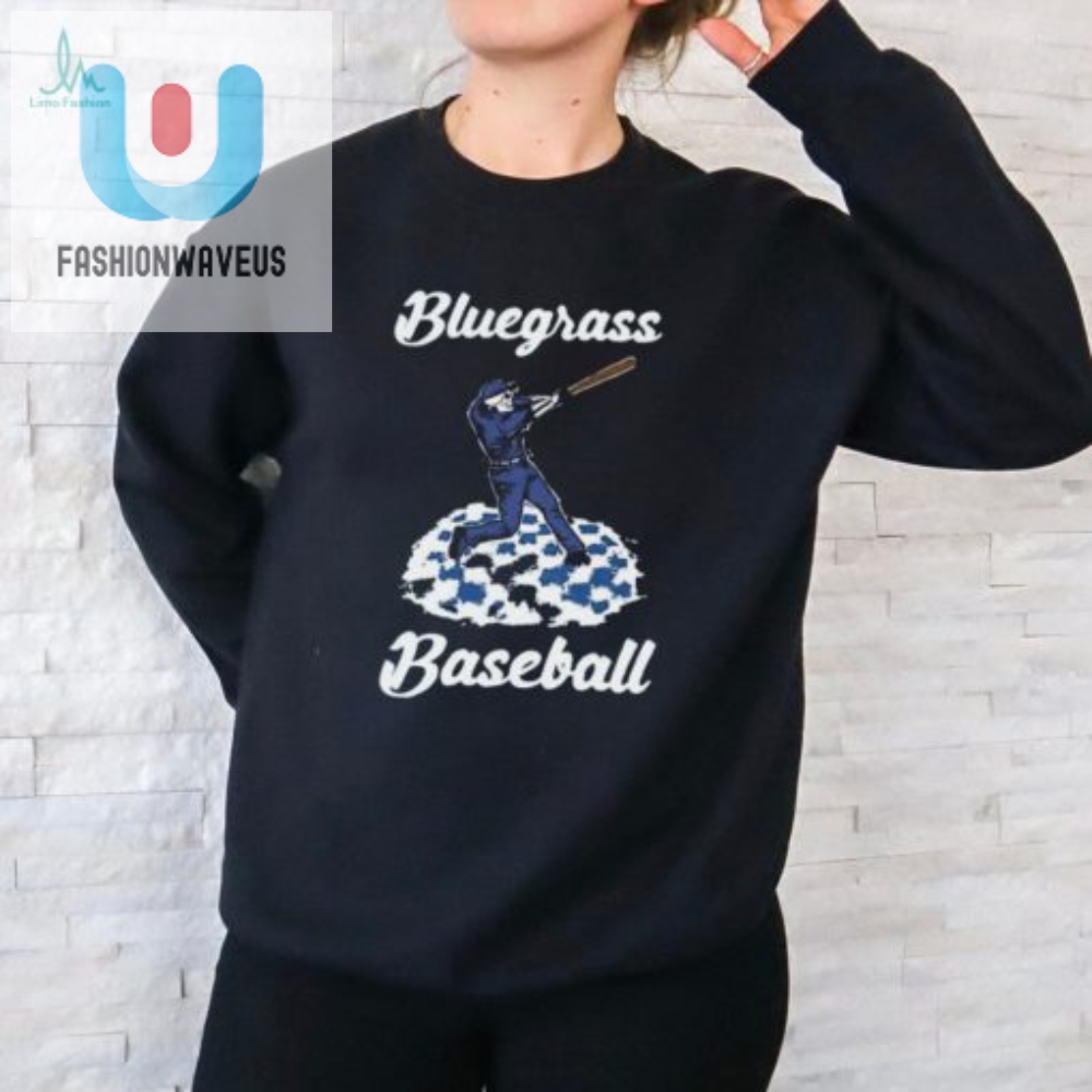 Hit A Home Run In Style Funny 2024 Kentucky Bluegrass Tee