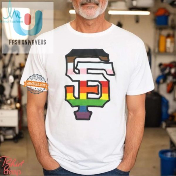 Rock Your Rainbow Sf Giants Pride Day Shirt Quirk Cheer fashionwaveus 1