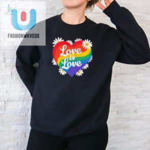 Get Gay Love Is Love Rainbow Daisy Shirt Smile In 2024 fashionwaveus 1 1