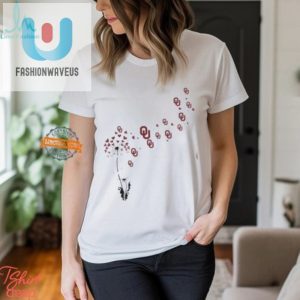 Oklahoma Sooners Dandelion Tee Blossom In Team Spirit fashionwaveus 1 1