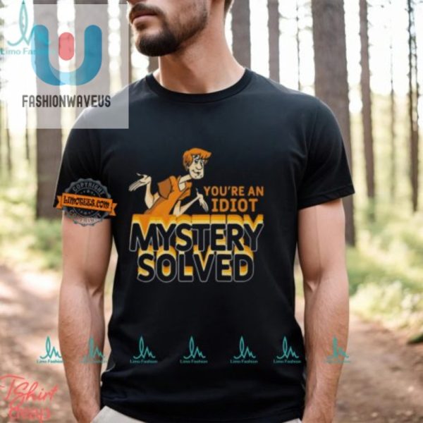 Hilarious Youre An Idiot Mystery Solved Tshirt fashionwaveus 1 3