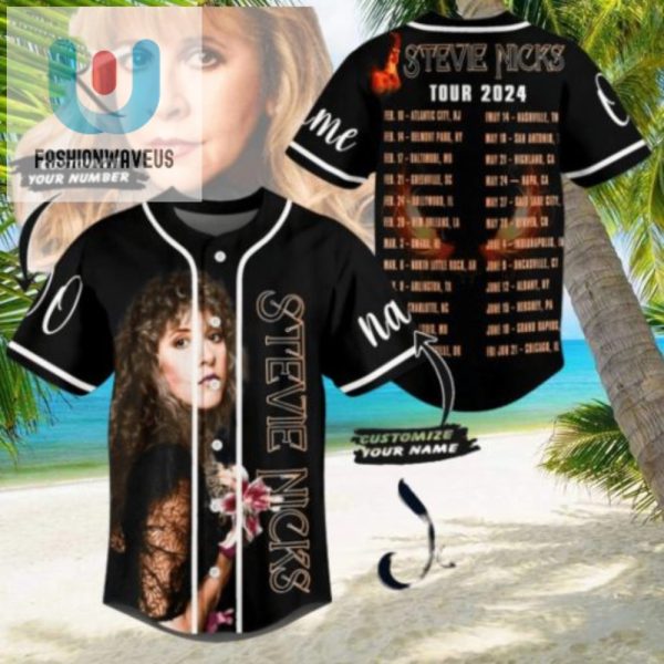 Rock Your Wardrobe 2024 Stevie Nicks Custom Jersey fashionwaveus 1