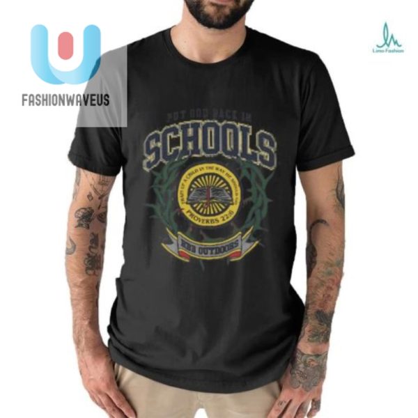 Get Laughs With Zach Rushings Put God Back In Schools Tee fashionwaveus 1