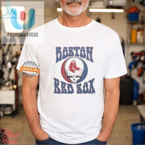 Rock Your Sox Off Mlb X Grateful Dead Red Sox Tee fashionwaveus 1 1