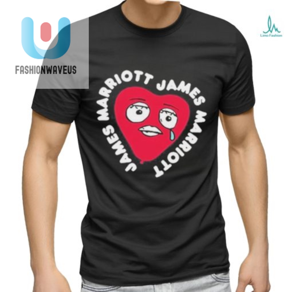 Get Happy With The James Marriott Sad Heart Shirt  Too Funny