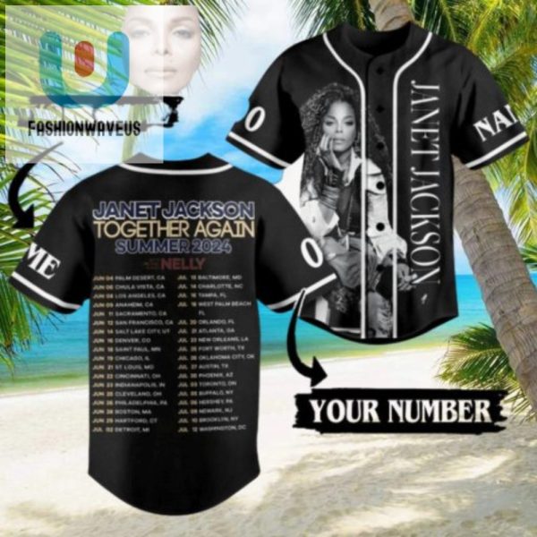 Rock Out In Janet Nelly 2024 Summer Tour Jersey fashionwaveus 1