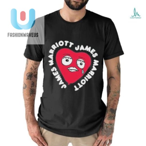 Spread Joy With James Marriotts Hilarious Sad Heart Shirt fashionwaveus 1