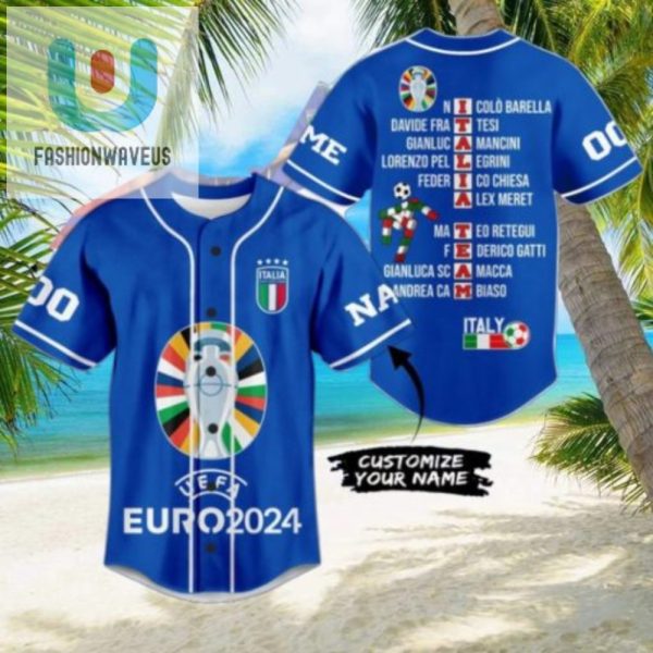 Kick Goals Not Balls Uefa Euro 2024 Italia Baseball Jersey fashionwaveus 1