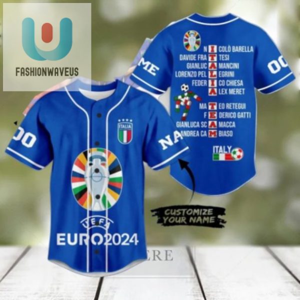 Kick Goals Not Balls Uefa Euro 2024 Italia Baseball Jersey fashionwaveus 1 1