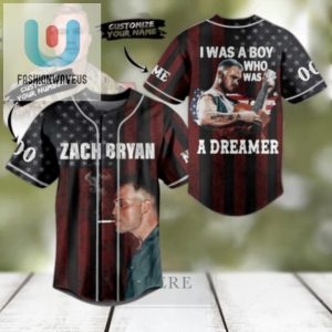 Dream Big In Zach Bryans Custom Boy Dreamer Jersey fashionwaveus 1 1