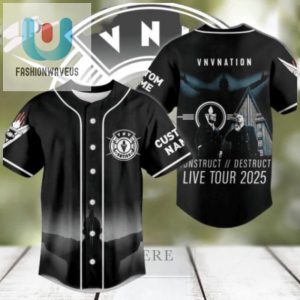 Rock The Bases Vnv Nation Tour 2025 Custom Jersey fashionwaveus 1 1