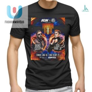 Epic Aew X Njpw Battle Tee Cassidy Vs Sabre Jr June 30 fashionwaveus 1 1