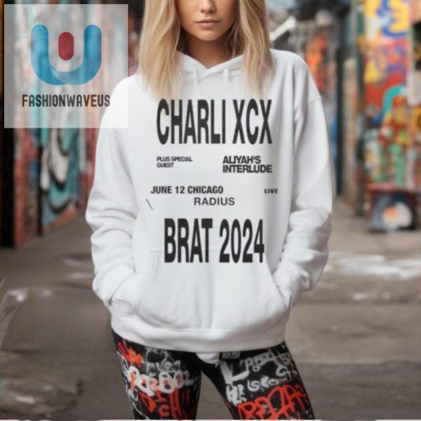 Get The Brat Charli Xcx 2024 Chicago Shirt Lol Style fashionwaveus 1 1