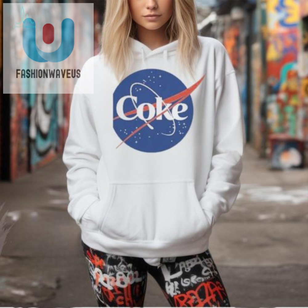 Nasa Coke Logo Parody Tshirt  Unique  Hilarious Design