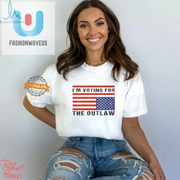 Vote Outlaw Trump 2024 Funny Maga Flag Shirt fashionwaveus 1 2