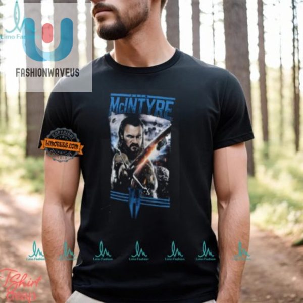 Drew Mcintyre Tshirt Double Trouble Scottish Warrior Fun fashionwaveus 1