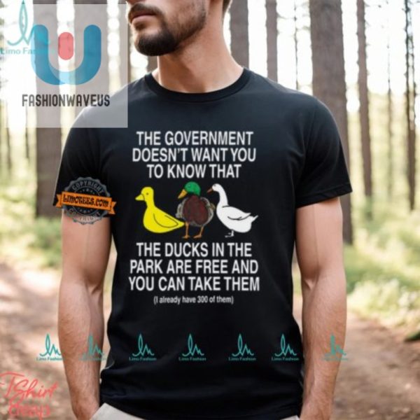 Free Park Ducks Tshirt Hilariously Unique Quirky Tee fashionwaveus 1
