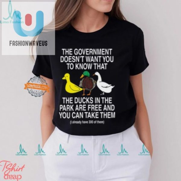 Free Park Ducks Tshirt Hilariously Unique Quirky Tee fashionwaveus 1 3
