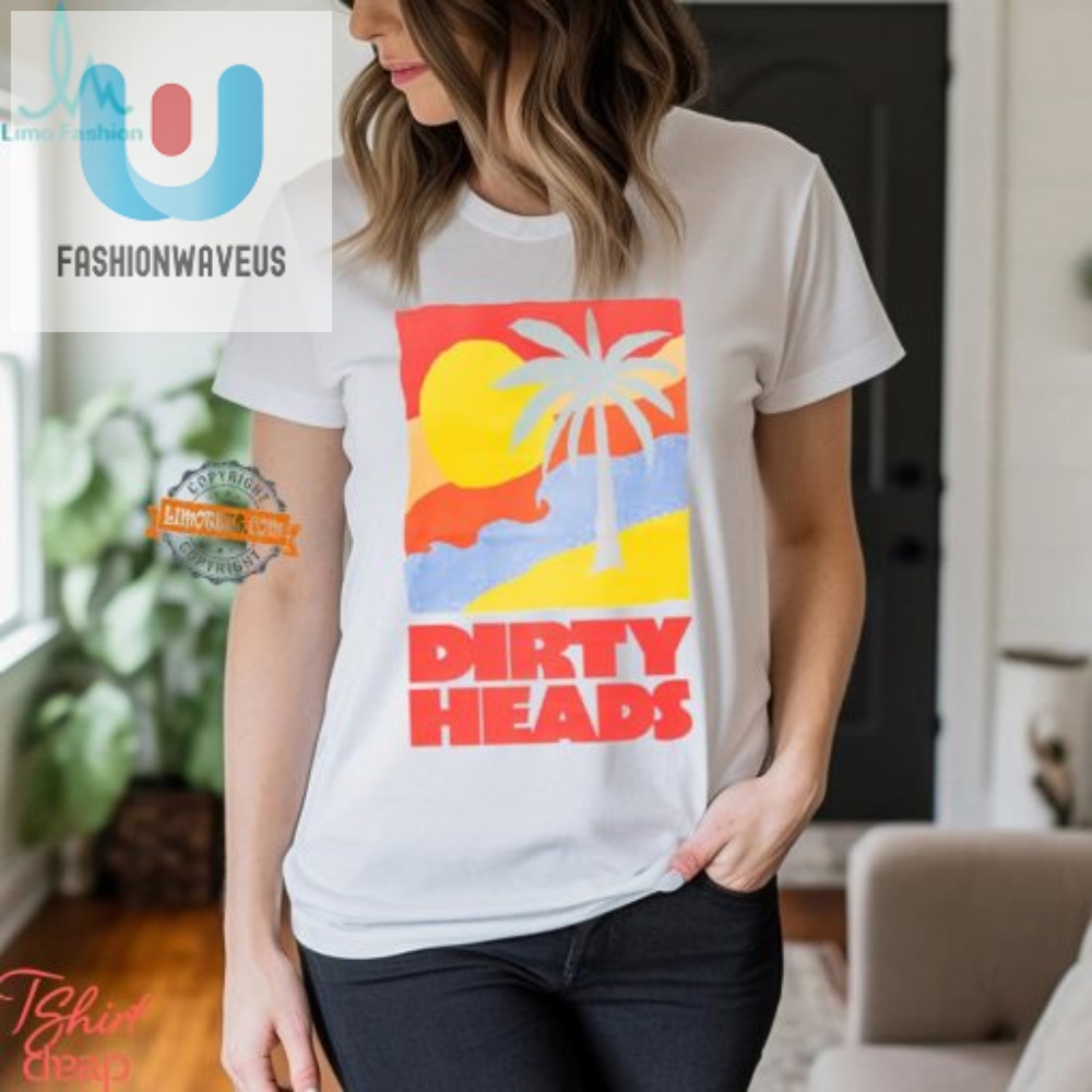 Get Your Groove With Dirty Heads Hilarious Palm Shirt