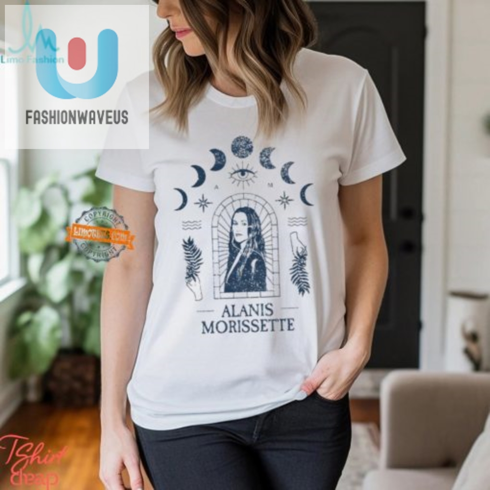 Get Jaggedly Hilarious Alanis Morissette Celestial Tee