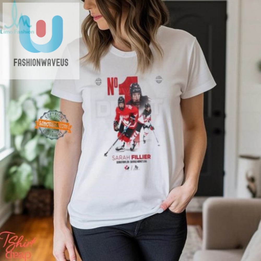Sarah Fillier Picked 1St Get The Pwhl Draft Tee Now