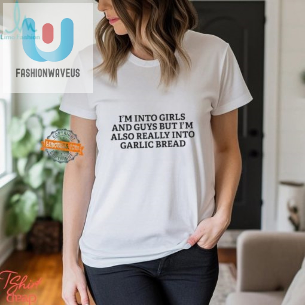 Funny Bisexual Garlic Bread Shirt  Unique  Hilarious Tee