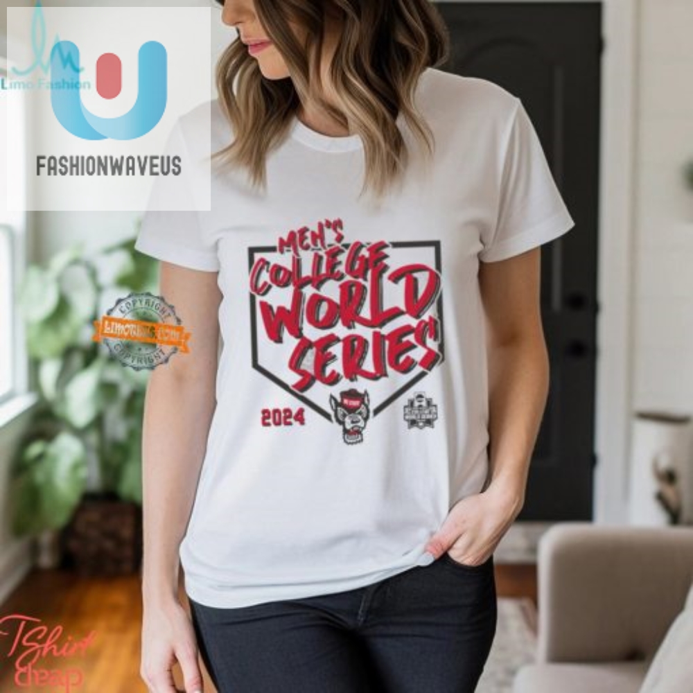 Swing Into Style Nc State 2024 Cws Tee