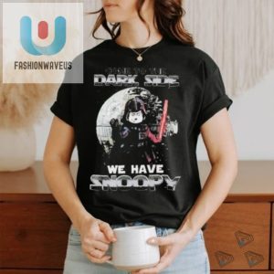 Join The Dark Side With Snoopy 2024 Funny Star Wars Tee fashionwaveus 1 1