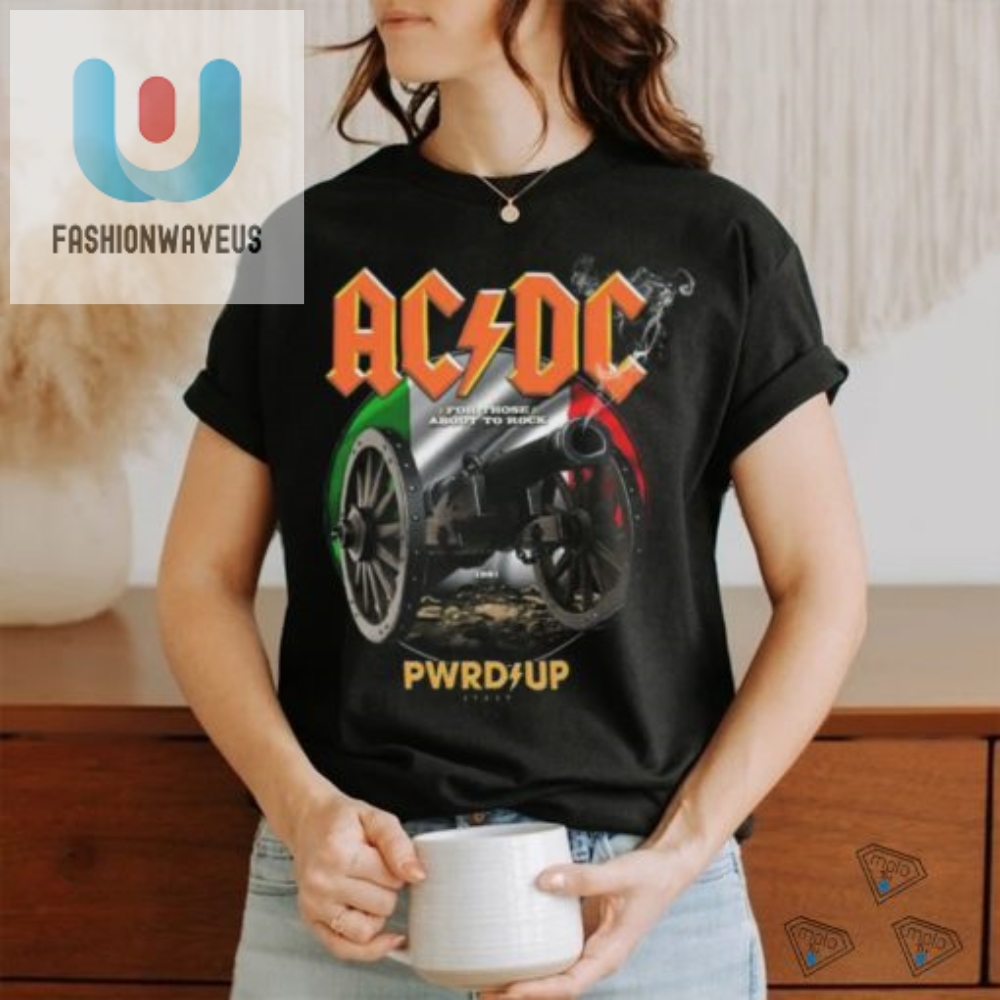 Rock Your Socks Off Acdc Italy 2024 Tour Shirt