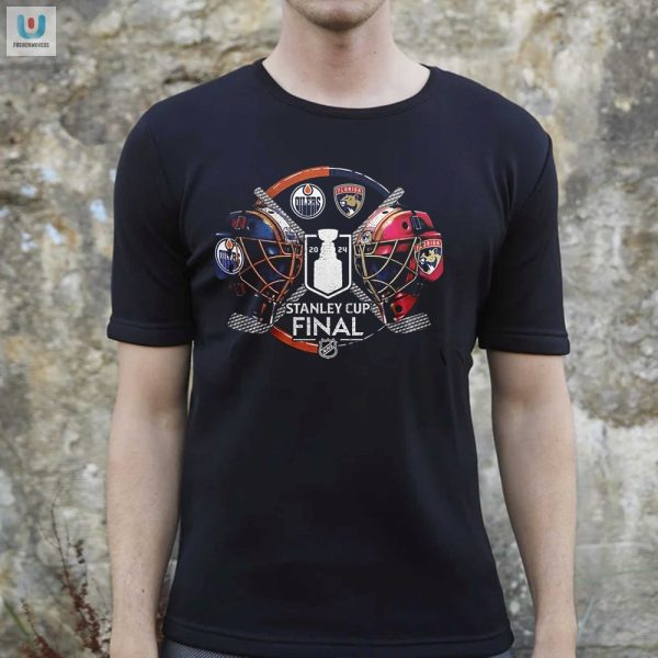 Stanley Cup Showdown Tee Panthers Vs Oilers 2024 Game On fashionwaveus 1