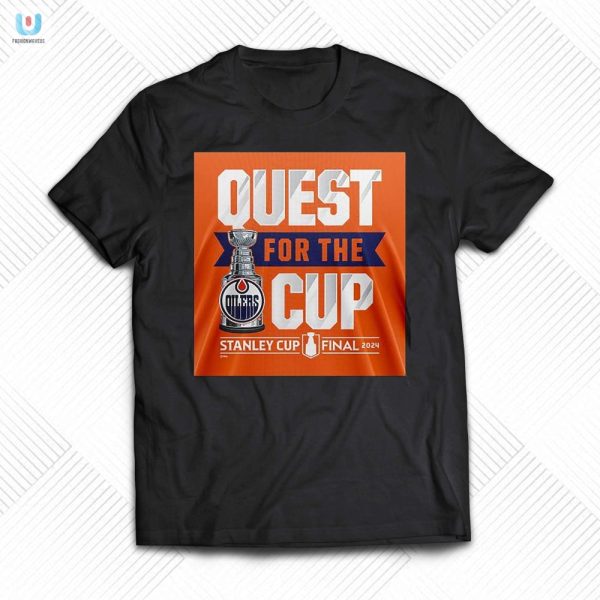 Snag Your Oilers 2024 Cup Quest Tee Win With Style fashionwaveus 1