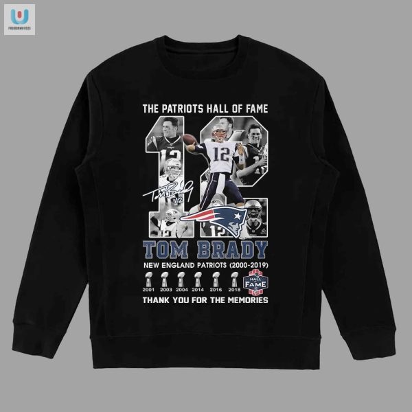 Tom Brady Fun Shirt Thanks For The Memories Pats Fans fashionwaveus 1 3