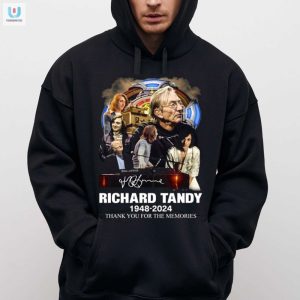 Funny Richard Tandy Tribute Tshirt Memories Laughs 19482024 fashionwaveus 1 2