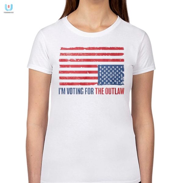 Vote For The Outlaw Hilarious American Flag Shirt fashionwaveus 1 1