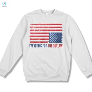 Vote For The Outlaw Hilarious American Flag Shirt fashionwaveus 1 3