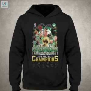 2024 Nba Champs Boston Celtics Tshirt Dunking On History fashionwaveus 1 2